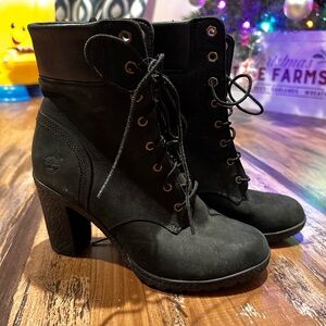 Women’s black timberland boots